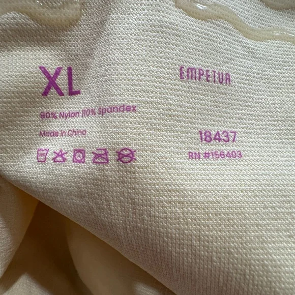 Women's Cream Shapewear Boyshort - Picture 5 of 5